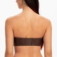 thumbnail image 2 of MELENECA Women's Strapless Bra for Large Bust Back Smoothing Plus Size with Underwire Espresso 34C, 2 of 6