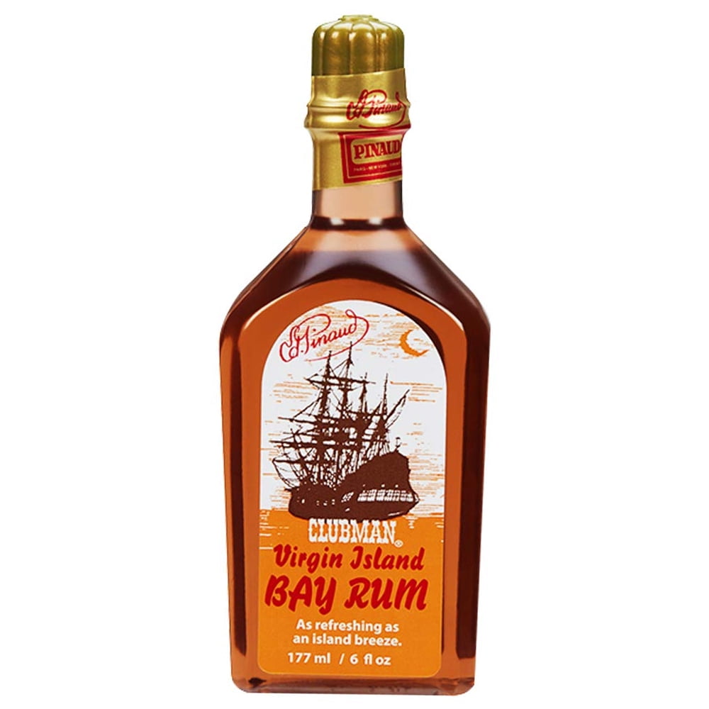 Clubman Pinaud Club Island Virgin Island Bay Rum cologne, 6 Fl. Oz