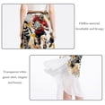 thumbnail image 2 of Football Chiffon Beach Dresses for Women, Stylish Summer Dresses for the Beach, 2 of 6