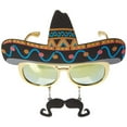 thumbnail image 3 of Sombrero Sun-Staches Costume Sunglasses, 3 of 4
