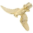 thumbnail image 1 of TEHAUX Flagpole Ornament Eagle Shape Plastic Golden 1Pack for Adults, 1 of 6