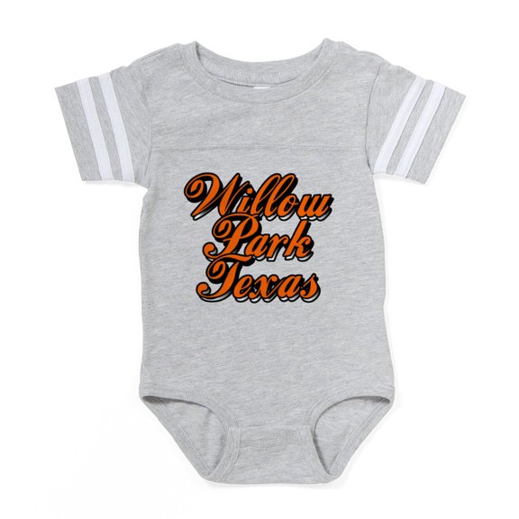 CafePress - Willow Park Texas - Cute Infant Baby Football Bodysuit