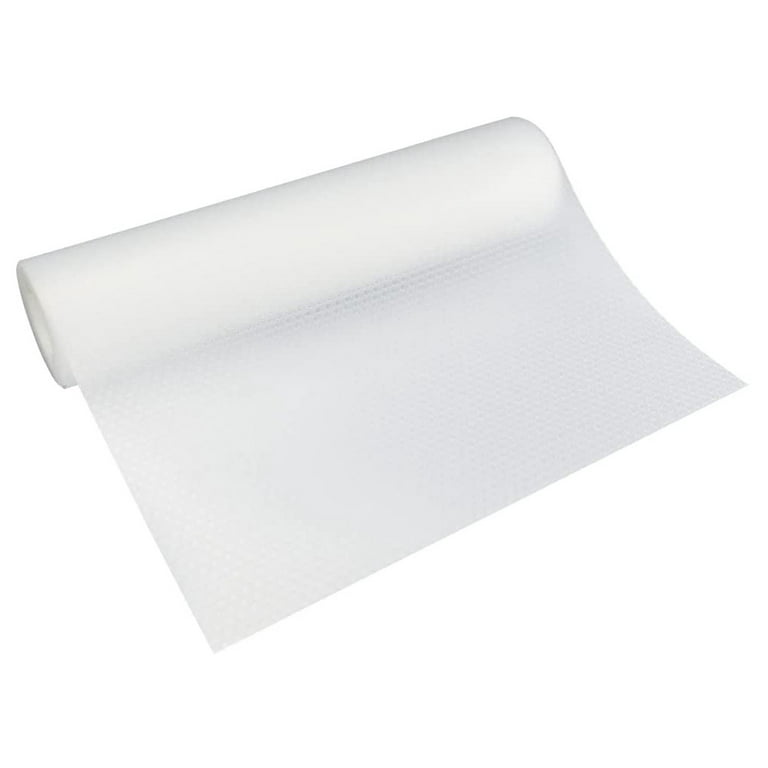 1 Roll of Kitchen Drawer Liner Anti-Slip Cabinet Cushion Household Shelf Liner Transparent Mat, Size: 45x5cm