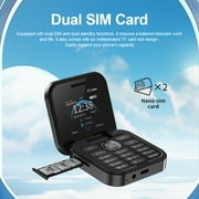 i17 Mini Flip Mobile Phone 2G GSM 1.77 Screen Speed Dial Torch Compact Foldable Phone