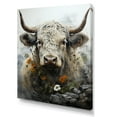 thumbnail image 2 of Designart "Profile Of A Yak With Flowers I" Yaks Wall Art Prints, 2 of 7