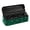 Green, variant on Bling Coin Holder for Car, Crystal Rhinestone Change Storage Box with 4 Compartment, Portable Mini Storage Coin Money Dispenser, Universal Vehicle Change Organizer, Car Accessories (Red)