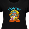 thumbnail image 4 of Inktastic Kauai Hawaii Vacation Tiki Women's Plus Size T-Shirt, 4 of 5