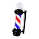 thumbnail image 5 of Poste de barbero de 23,6" con luz, letrero clásico de barbería abierto para peluquería. rojo azul blanco, 5 of 9