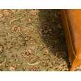 thumbnail image 6 of Rugs.com Aditi Collection Rug – 7' 10 Square Green Low Rug Perfect For Living Rooms, Kitchens, Entryways, 6 of 9