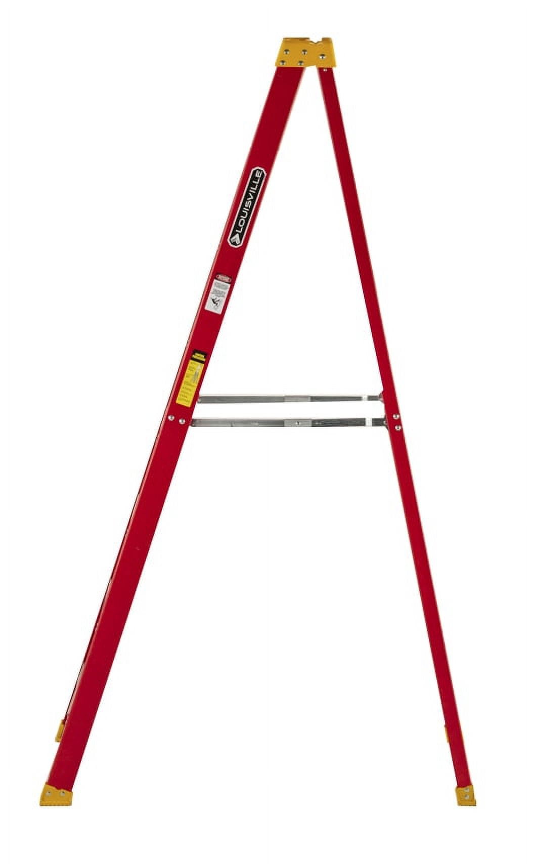 Louisville Ladder FY8003 Step Stand Ladder, 3-Foot, Orange