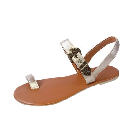 

Alueeu Decorative paintings Women Girls Flat Bohemian Style Casual Sandals Slippers Beach Shoes Decorative paintings for ladies summer