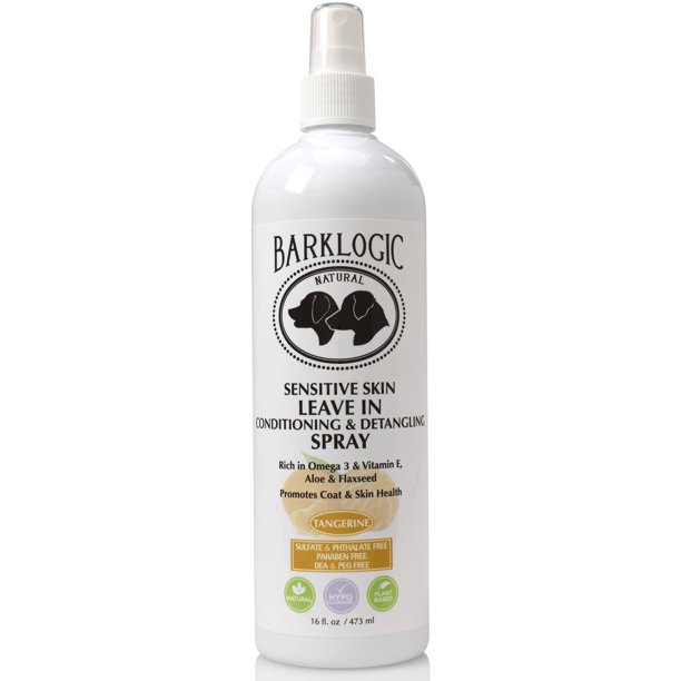 BarkLogic Sensitive Skin Leave In Conditioning and Detangling Spray