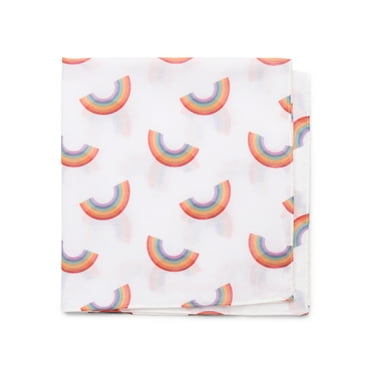 Way to Celebrate Pride Cotton Rainbow Print Bandana