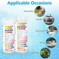 thumbnail image 4 of 16 in 1 Drinking Water Test Kit, Water Testing Kits for Drinking Water 100 PCS Water Quality Test Strips,Free Chlorine, 4 of 6