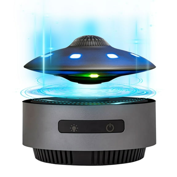UFO Magnetic Levitation Bluetooth Speaker, Playing Music & Automatic Floating in The Air, HiFi Speaker with Bluetooth 5.0, 3D Sound, Cool Tech Gadgets for Men, Unique Gifts for Home Office Décor