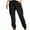 Black, variant on Army Cargo Pants for Women Drawstring Waist Trousers Solid Color Multi Pocket Pants Wide Leg Trouser Petite Outdoor Pant