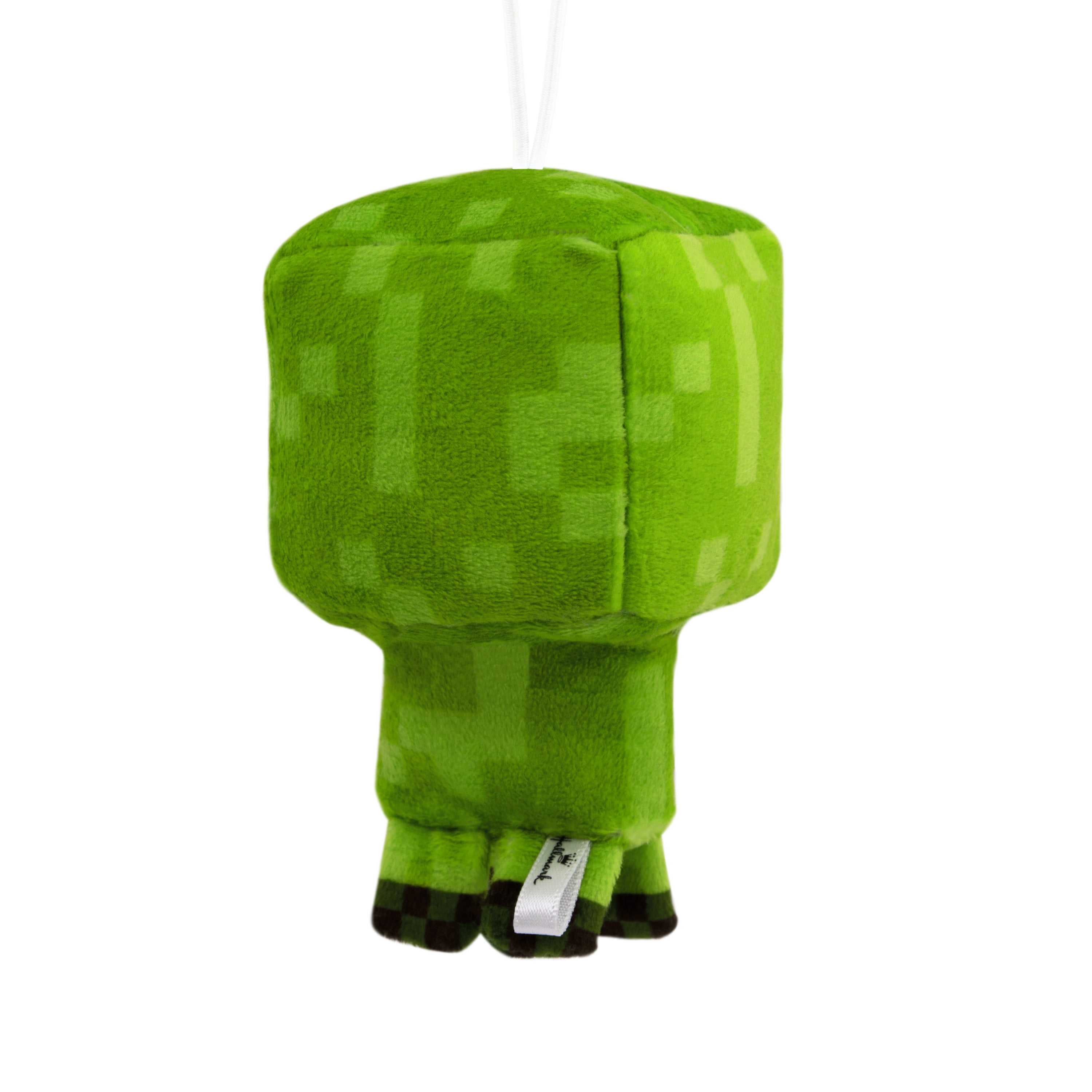 Hallmark Christmas Ornament (Minecraft Creeper, Plush Fabric), 1 Count