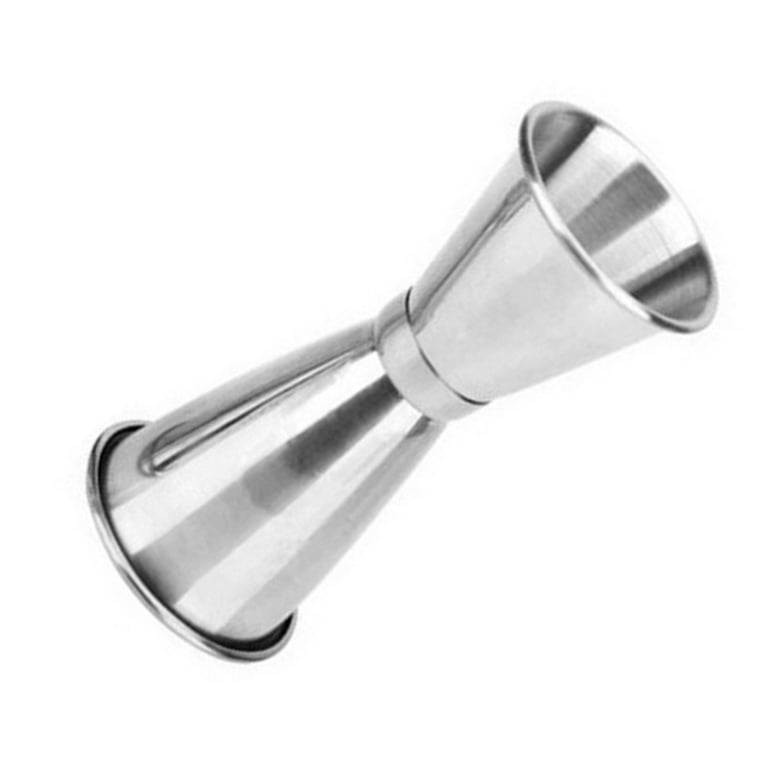 Bar Measuring Cup, 304 Stainless Steel Double Sided Cocktail Jigger Compact  Flexible Conversion Professional for Party for Bartender (Color)