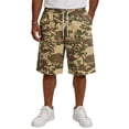 thumbnail image 3 of LTTVQM Mens Camo Shorts Casual Elastic Drawstring Summer Shorts Breathable Trendy Comfortable Short Trousers with Pocket Earthy Yellow 3XL, 3 of 5