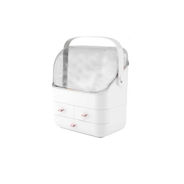 Organizador de cosméticos, soporte para artículos de tocador, estuche para lápices labiales de maquillaje, artículos diversos, organizadores Almacenamiento y organización del hogar tres capas Ounissouiy HA071267-02B
