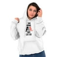 thumbnail image 5 of I Was Normal Three Cats Ago Hilarious Hoodie Sweatshirt Women Brisco Brands M, 5 of 5