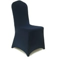 thumbnail image 1 of 12pcs Stretch Spandex Chair Cover for Wedding Party Dining Banquet Event (Navy, 12), 1 of 7