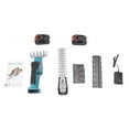 thumbnail image 4 of 200W Cordless Hedge Trimmer, 2-in-1 Electric Shrub Trimmer & Handheld Grass Shear,2*21V 1500mAh Lithium Batteries for Farm Orchards, Lawns, Villa Yards, 4 of 24