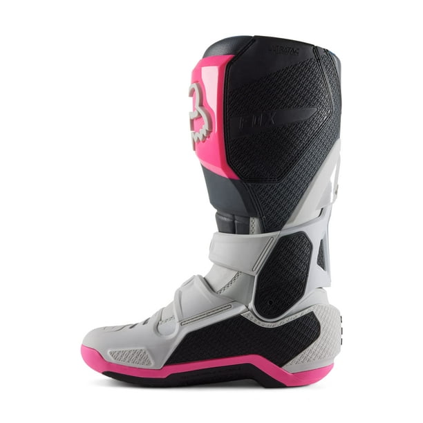 Botas de motocross Fox Racing Instinct gris/rosa talla 10