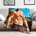 thumbnail image 6 of Cool Alan Ritchson Blanket Ultra Soft Flannel Fleece Blanket Stylish Bedroom Living Room Sofa Warm Blanket All Season Use 40""*50"" （100 * 130cm）, 6 of 6