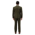 thumbnail image 4 of Mens Tweed 3 Piece Suit Set Hybrid Fit Notch Lapel Jacket Vest and Dress Pants, 4 of 4