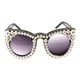 thumbnail image 2 of Gafas de sol vintage Minnieouse para Mujer Gafas de sol de marco grande con protección UV Lentes, 2 of 6