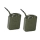 thumbnail image 2 of 2 piezas Jerry Can Gaspol Can Liquid Storage Cape de combustible Colina de combustible para camiones Boating Motorcycle SUV Trailer, 2 of 9