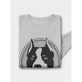 thumbnail image 3 of Pitbull Portrait Design Sweatshirt Men -Image by Shutterstock, Male Large, 3 of 4
