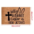 thumbnail image 3 of Utoimkio Clearance Easter Welcome Doormat Indoor Easter Door Mat,Easter Outdoor Mat Non Slip Front Porch Rugs for Home Entrance Decoration,15.7x23.6 Inch, 3 of 7
