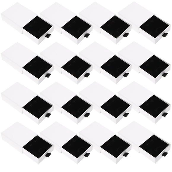 Cajón de joyería de cajón de 20 piezas Caja de joyería de joyería de joyería de joyería