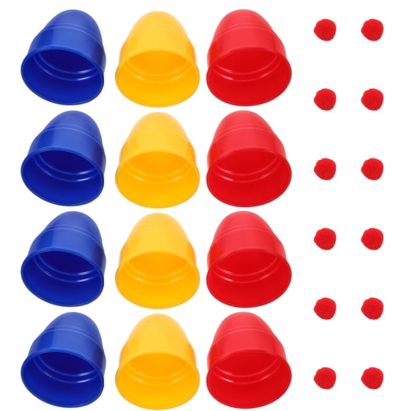 NIYANGLE 10 Ensembles de Balles Tricotées pour Magicien Accessoires en Plastique pour Performance - Kit de Bonbons et Balles