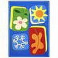 thumbnail image 2 of First Seasons 5'4" x 7'8" Area Rug In Color Multi, 2 of 2