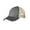 Charcoal/ Tan, variant on Adams OL102 Distressed Ollie Cap - Light Denim Tan