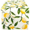 thumbnail image 1 of Design Imports CAMZ38782 14 x 108 Pouces Citron Bonheur Imprimé Chemin de Table, 1 of 2