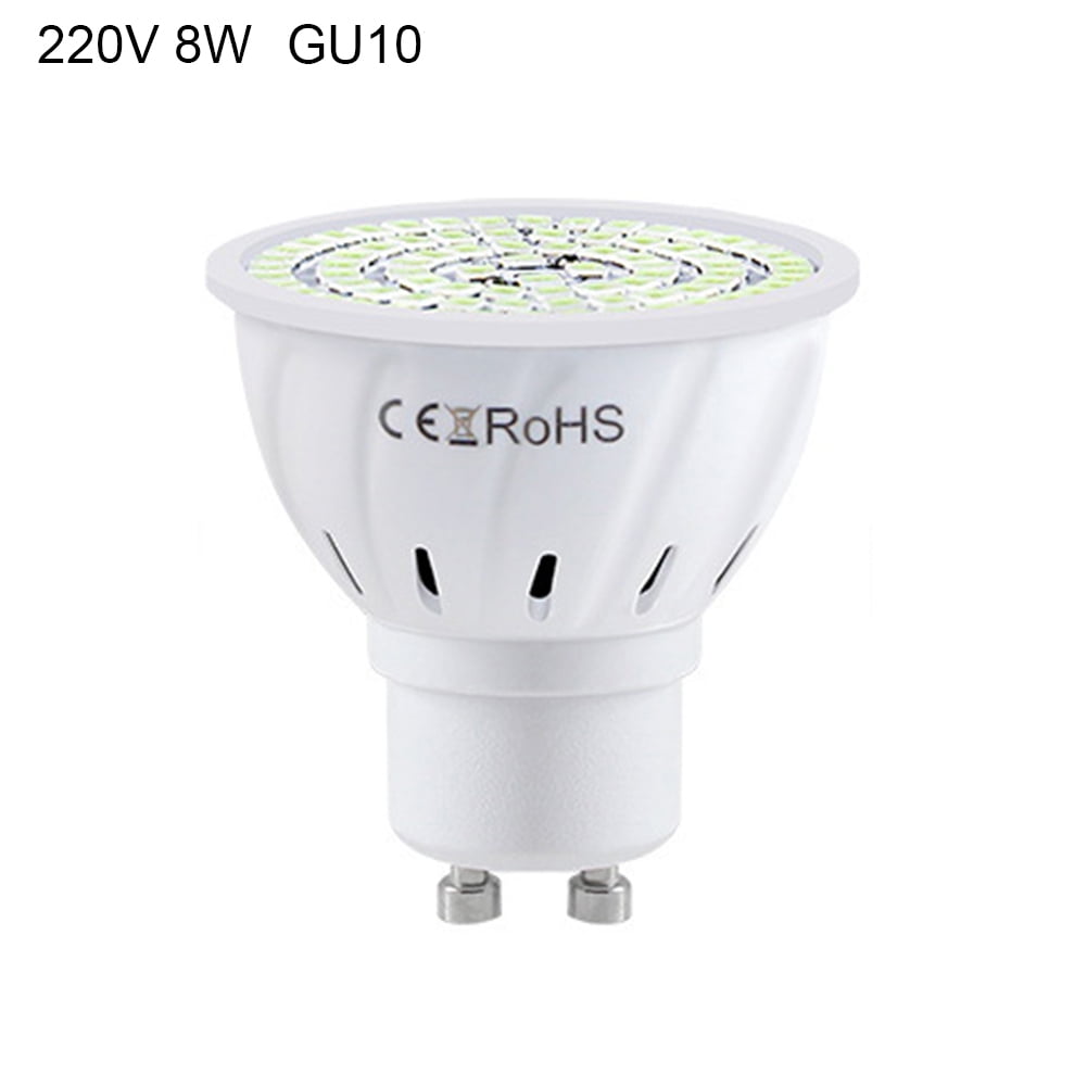 QILIN 110/220V 6/8W E27 GU10 B22 Household LED Ultraviolet Sterilize Light Bulb - Walmart.com