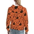 thumbnail image 2 of Hoodies for Women - halloween witch print Comfrt Colour Drawstring Women'S Fashion Hoodies & Sweatshirts, Fall Outfits Clothes for Women 2024 Pullover with Kangaroo Pocket, 2 of 7
