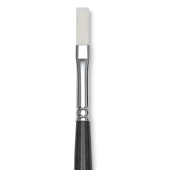 Blick Studio Synthetic Brush - Flat, Long Handle, Size 8