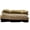 Black-Natural-White-Idaho, variant on Burlap Fabrics Colored Burlap Bundle - Burnt Sienna Natural White Yellow 2 Yards Each 4 Pack