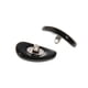 thumbnail image 3 of 1 , , accesorios para , almohadillas para la ,  Negro shamjiam Jade jade almohadillas de nariz, 3 of 5