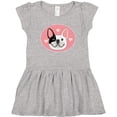thumbnail image 3 of Inktastic French Bulldog Dog Girls Toddler Dress, 3 of 5