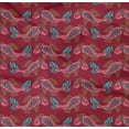thumbnail image 4 of oneOone Popeline de Coton Biologique Tissu Sergé Bloc de Poisson Décor Tissu Imprimé 42 Pouces de Large, 4 of 4