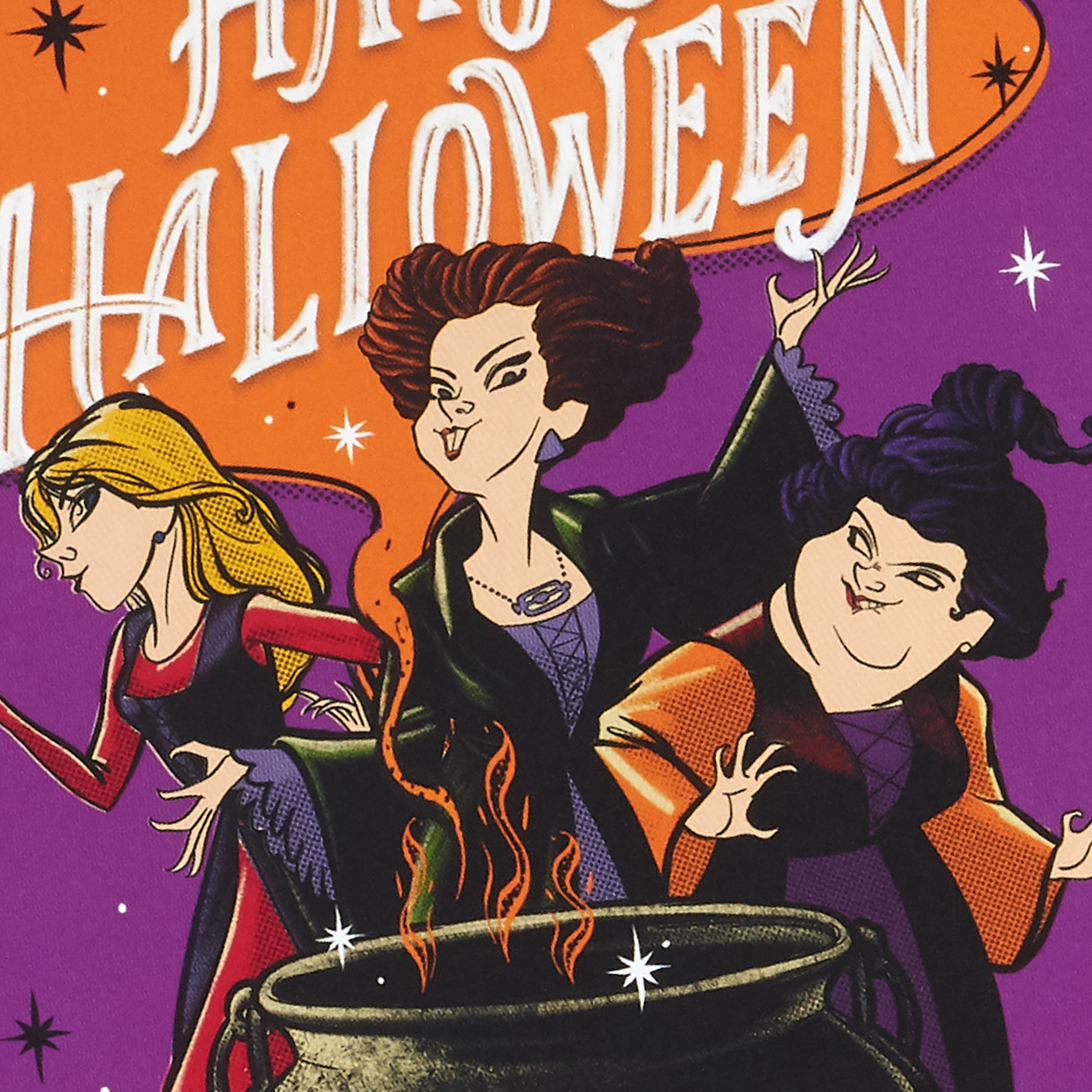 HMK Greeting Card HWN Witches