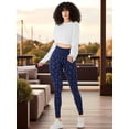 thumbnail image 2 of Pack de 2 Leggings Casuales de Mujer Unitalla de Yoga para Dama y Cintura Alta Pantalones Ajustados con Control de Abdomen no transparentan, 2 of 5