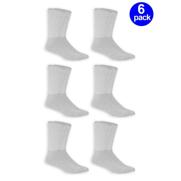 Athletic Works Athletic Works Men's Odor Resistant Cushion Crew Socks