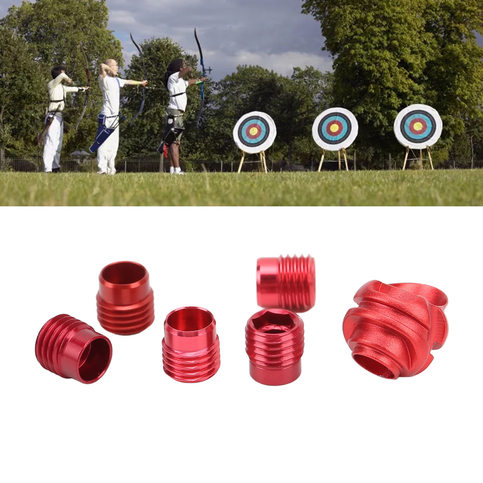 Insert Peep Clarificateur Rouge Pour Tir à L’arc – Taille 1/16 – Specialty Archery – Neuf
